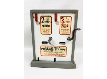 Vintage Metal Postage Machine