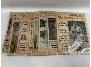 Lot Of 8 1967 The Sporting News Papers