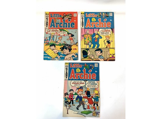 Lot Of 3 Giant Arrchie Comic Books