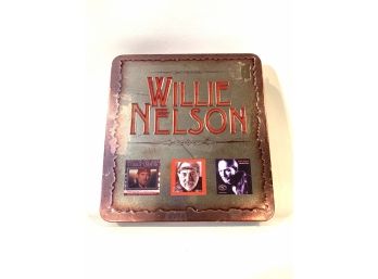 Willie Nelson 3 CD Disc Set In Tin Container - Unopened