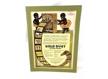 1916 Gold Dust Advertising Poster