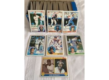 1983 Topps Baseball Cards Super Veterans Series In Vending Box