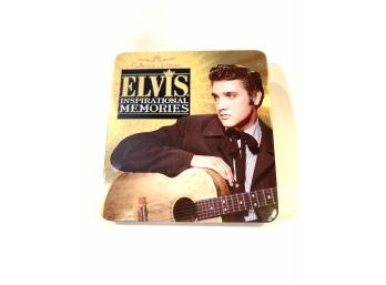 Elvis Presley Collector's Edition 2 Disc CD Set In Tin Case- Elvis Inspirational Memories
