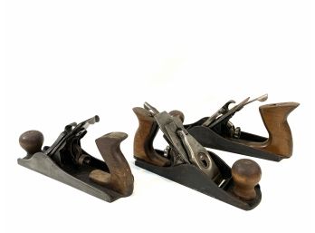 Lot Of 3 Wood And Metal Wood Planes