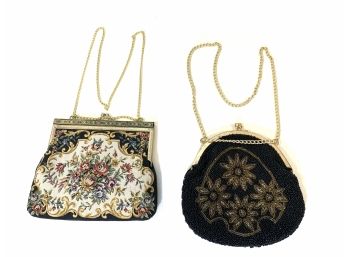 Lot Of 2 Small Vintage Purses
