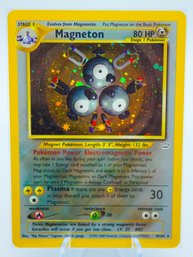 MAGNETON Neo Revelations Set Holographic Pokemon Card!!