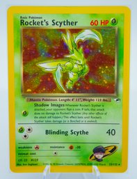 ROCKET'S SCYTHER Gym Heroes Holographic Pokemon Card!! (1)