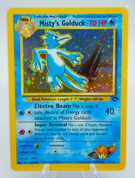 MISTY'S GOLDUCK Gym Challenge Holographic Pokemon Card!! (2)