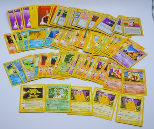 WOW!!!! HUGE *Shadowless* Base Set Collection With 3 PIKACHUS!!!