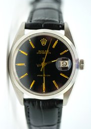 RIDICULOUS *GOLD INDICES* ROLEX OYSTERDATE Ref. 6694 Watch!!!!!!