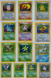 JUNGLE HOLO SET (13) With FIRST EDITIONS - NM Or Better Condition!!!