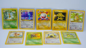 Great Group Of Base Set 2 Non-holo Rare Pokemon Cards!