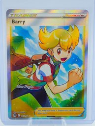 BARRY Full Art Brilliant Stars Pokemon Card Trainer