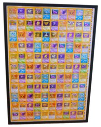 WOW!!! KB TOYS FOSSIL HOLOGRAPHIC (FOIL) POKEMON CARD UNCUT SHEET!!!!!