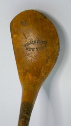 WOW! Antique 'Willie Dunn' New York Wooden Head And Shaft Golf Club