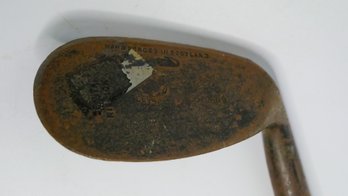 GEORGE NICOLL HAND-FORGED IN LEVEN FIFE SCOTLAND Antique Golf Club!!