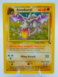 AERODACTYL Fossil Set Holographic Pokemon Card!!