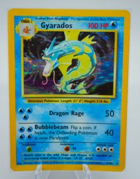 GYRADOS Base Set Holographic Pokemon Card!! (2)