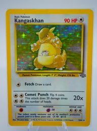 KANGASKHAN Jungle Set Holographic Pokemon Card!! (2)