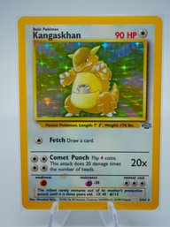 KANGASKHAN Jungle Set Holographic Pokemon Card!! (1)
