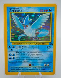 GORGEOUS!! ARTICUNO FOSSIL Set Holographic Pokemon Card!!