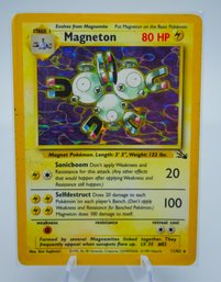 MAGNETON Fossil Set Holographic Pokemon Card!! (2)