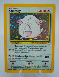 CHANSEY Base Set 2 Set Holographic Pokemon Card!!