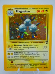 MAGNETON Base Set 2 Set Holographic Pokemon Card!!