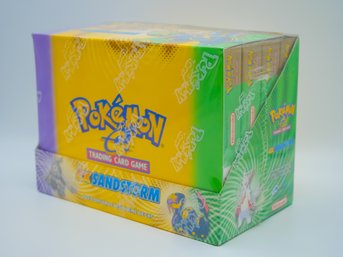 Unbelievable!! SEALED EX SANDSTORM Pre-constructed Pokemon Theme Deck Display Box Of 8!!!!