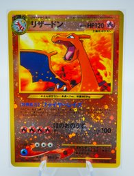 PROMO CHARIZARD From The JAPANESE NEO 2 Binder Reverse Holographic Pokemon Card!!