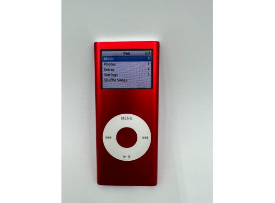 Fantastic Find - Product (red) Ipod Nano W/ Charge Cable!