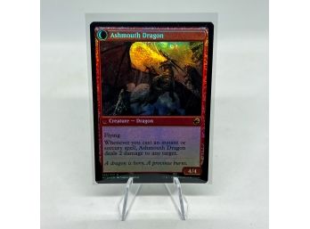 Ashmouth Dragon & Smouldering Egg DOUBLE SIDED RARE FOIL! (2)
