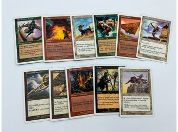 Great Group Of Uncommon 7th Edition Vintage MTG Cards