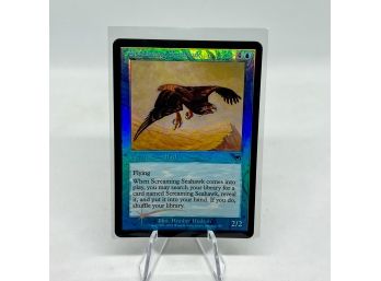 Screaming Seahawk Vintage FOIL Magic The Gathering Card!