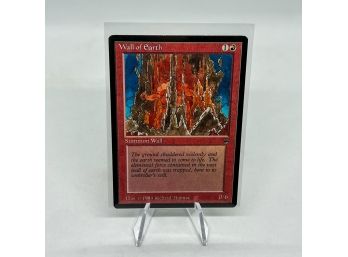 Wall Of Earth EARLY Magic The Gathering Card (LEGENDS Set)