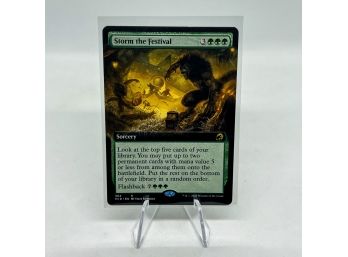 Storm The Festival Rare Magic The Gathering Card!