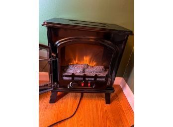 Realistic Wood Burning Electric Space Heater