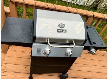 Dyno-Glo Grill With Extra Side Burner For Pots & Pans (Comes With Grill Cover!)