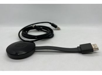 Google Chromecast Video With HDMI Connection And USB Cable