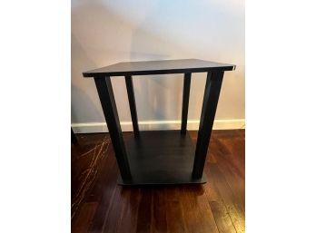 Small, Simple Black End Table (2 Of 2)