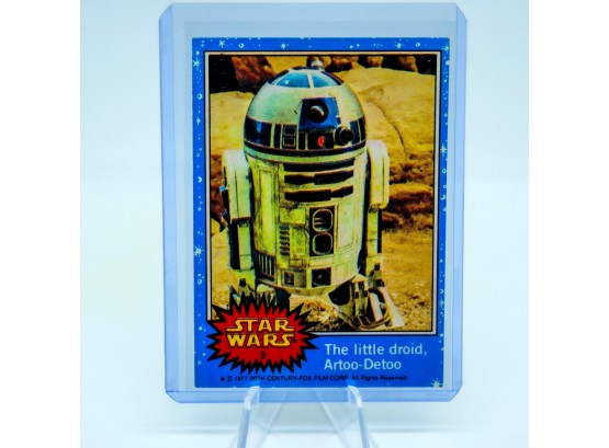 Amazing 'The Little Droid, Artoo Detoo' Card #3 1977 Star Wars ORIGINAL SERIES 1!!