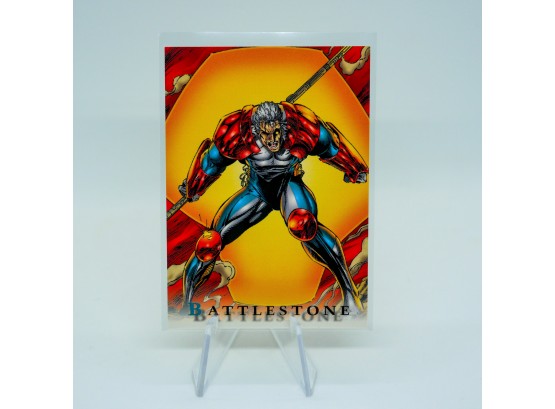 SkyBox 1995 'Battlestone' Youngblood C1 PROMO TRADING CARD