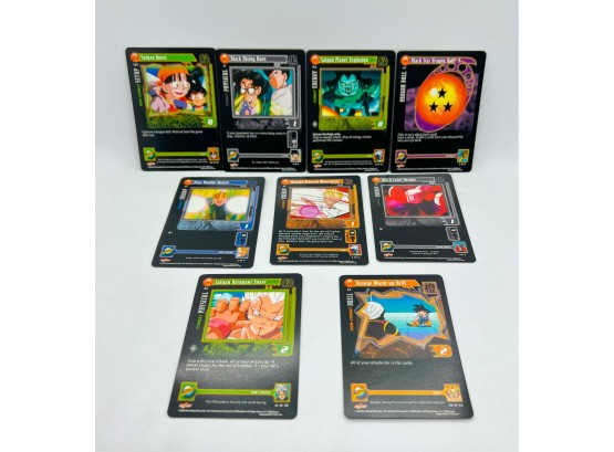 Very Cool Set Of 9 Dragonball GT Trading Cards!!