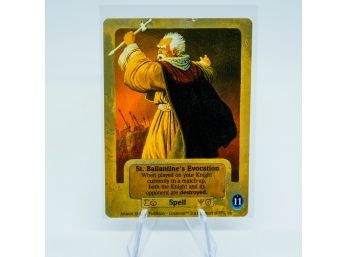 'St. Ballantine's Evocation' Spell From GUARDIANS Trading Card Game