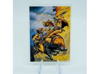 Mike Ploog (Marvel Artist) 1994 Series PROMO CARD By FPG