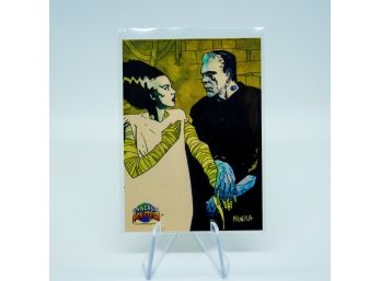 'Universal Monsters' Topps X Universal Studios 1994 PROMO ANNOUNCEMENT CARD