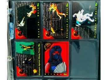 VERY RARE LIMITED EDITION  PROMO Mortal Combat Cards (released By MidwayxClassic)