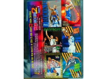 Awesome Uncut Sheet Of 94-95 SkyBox NBA Hoops 2 Cards!!