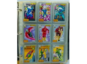 NEAR COMPLETE PACK FRESH SET OF 1992 Series 1 DC COMIC CARDS!!!!!