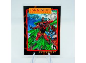 DC Comics Icon & Rocket SkyBox PROTOTYPE CARD 1993